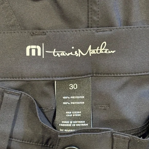Travis Mathew Open to Close black Pants 30 - Picture 15 of 15